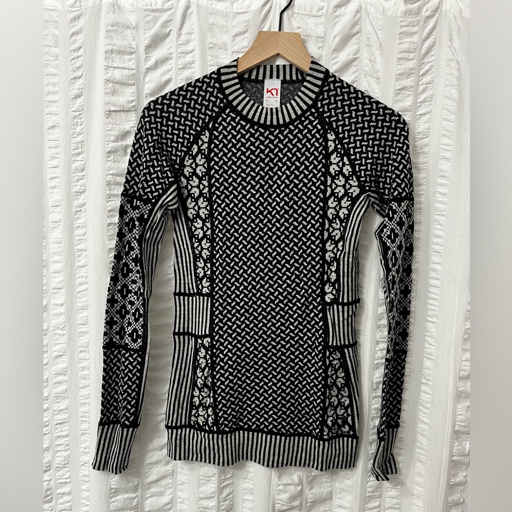 Kari Traa mid layer thin wool sweater
